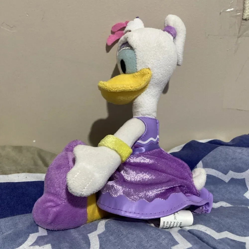 Disney Store Authentic Daisy Duck Plush Stuffed Animal Doll